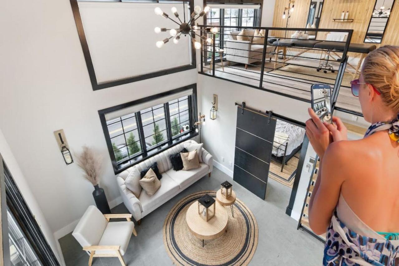 Nyc Skyline Views, Sauna & Rooftop - Romantic Escape At "Brooklyn Bay Lofts" نيو يورك المظهر الخارجي الصورة