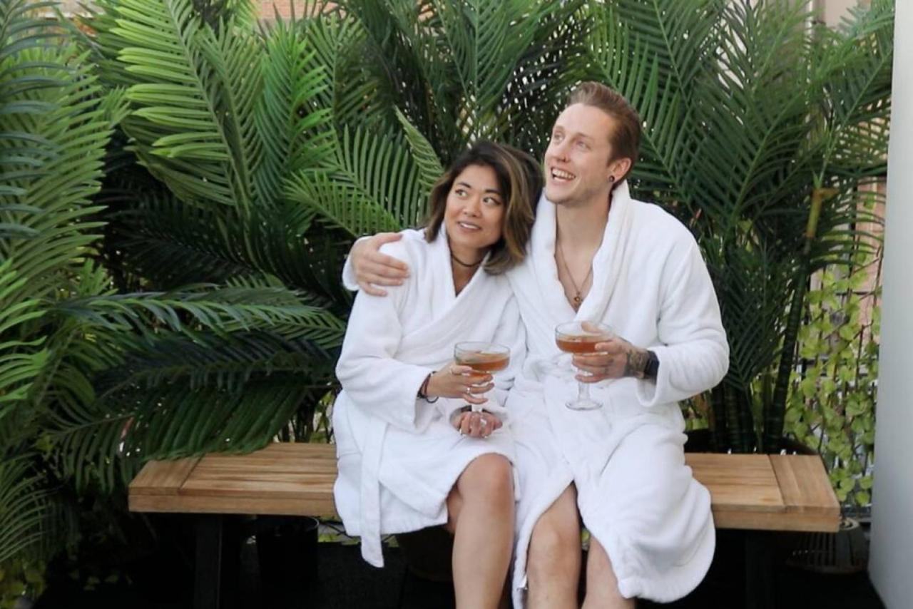 Nyc Skyline Views, Sauna & Rooftop - Romantic Escape At "Brooklyn Bay Lofts" نيو يورك المظهر الخارجي الصورة