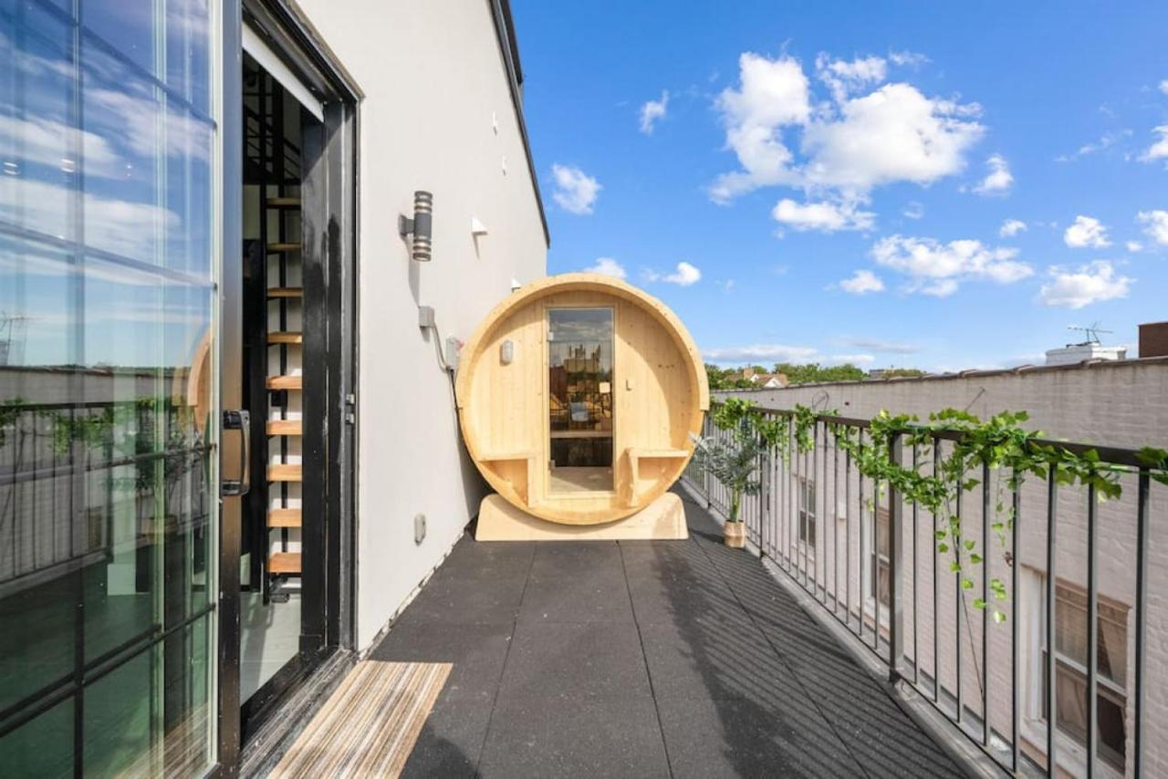 Nyc Skyline Views, Sauna & Rooftop - Romantic Escape At "Brooklyn Bay Lofts" نيو يورك المظهر الخارجي الصورة
